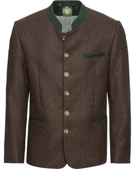 Hammerschmid Janker Leo Dunkelgrün/Khaki/Braun/Grün