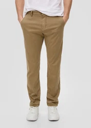 QS Stoffhose Twillhose Khaki/Beige