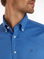 Tommy Hilfiger TAILORED Businesshemd CL FLEX OXF RF SHIRT Blau/Hellblau/Dunkelblau