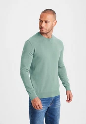 H.I.S Strickpullover Regular Fit Grün
