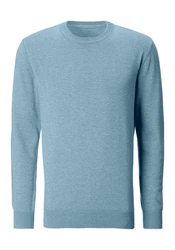 H.I.S Strickpullover Regular Fit Hellblau/Blau/Grau