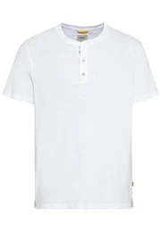 T-Shirt NOS Henley 1/2, White