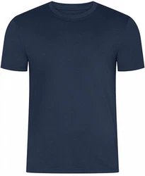 HRM Rundhalsshirt Herren Organic Heavy Luxury Roundneck T-Shirt Dunkelblau/Blau