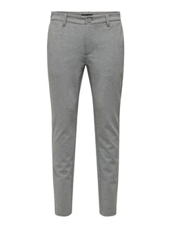 ONLY & SONS Chinohose ONSTHOR 7092 Grau ONLY & SONS Chinohose ONSTHOR 7092 Grau