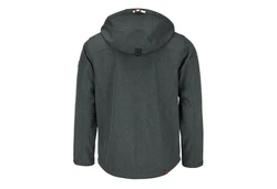 Dry Fashion Softshelljacke Herren Outdoor Heiligenhafen Dunkelgrau/Grau/Schwarz