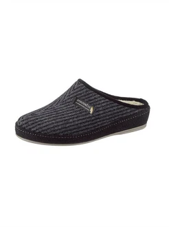 SCHAWOS Pantoffel Pantolette Schwarz/Blau/Dunkelblau/Lila/Hellblau