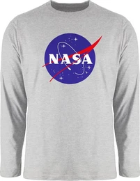 Rundhalsshirt Nasa Meatball Logo I NASA Raumfahrt Sprche Statement