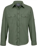 Craghoppers Expert Sweatjacke Expert Kiwi Long Sleeved Shirt Dunkelgrün/Grün