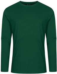 EXCD by Promodoro Langarmshirt Herren T-Shirt Longsleeve Dunkelgrün/Grün