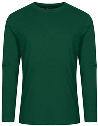EXCD by Promodoro Langarmshirt Herren T-Shirt Longsleeve Dunkelgrün/Grün