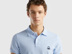 United Colors of Benetton Poloshirt mit Label-Badge 