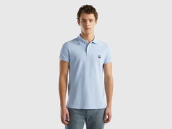 United Colors of Benetton Poloshirt mit Label-Badge 