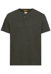 CAMEL ACTIVE T-Shirt NOS Henley 1/2 Dunkelgrün/Grün