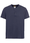 CAMEL ACTIVE T-Shirt NOS Henley 1/2 marine