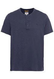 Henleyshirt aus reiner Baumwolle