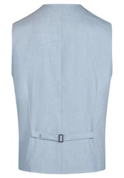 HECHTER PARIS Anzugweste Hellblau/Blau