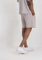 Alpha Industries Sweatshorts Jogger Short Herren Hellgrau/Lila/Grau/Beige