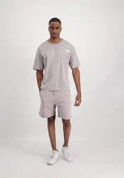 Alpha Industries Sweatshorts Jogger Short Herren Hellgrau/Lila/Grau/Beige