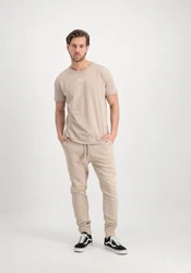 Alpha Industries T-Shirt Organics EMB Khaki/Beige/Braun