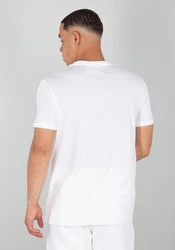Alpha Industries T-Shirt Organics EMB Weiß/Creme
