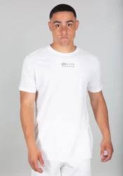 Alpha Industries T-Shirt Organics EMB Weiß/Creme