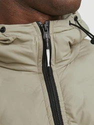 JACK & JONES Jacke 'JJHybrid' JCOHEAT grau
