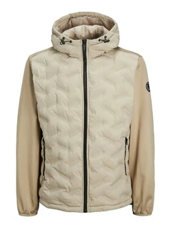 JACK & JONES Jacke 'JJHybrid' JCOHEAT grau JACK & JONES Jacke 'JJHybrid' JCOHEAT grau