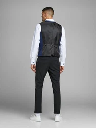 Jack & Jones Anzugweste Dunkelblau/Hellblau/Blau