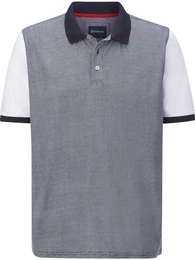 Poloshirt ELVENTO mit seitlichen Schlitzen