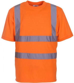 YOKO Warnschutz-Shirt Herren Hi Vis EN ISO 20471 YOKO Warnschutz-Shirt Herren Hi Vis EN ISO 20471