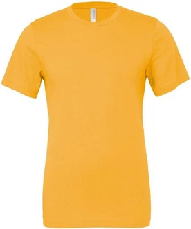 Bella + Canvas Unisex Jersey Short Sleeve T-Shirt Gelb Bella + Canvas Unisex Jersey Short Sleeve T-Shirt Gelb