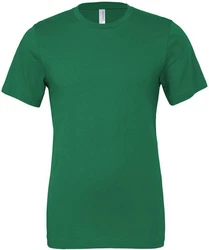 Bella + Canvas Unisex Jersey Short Sleeve T-Shirt Grün/Dunkelgrün/Türkis
