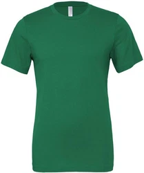 Bella + Canvas Unisex Jersey Short Sleeve T-Shirt Grün/Dunkelgrün/Türkis