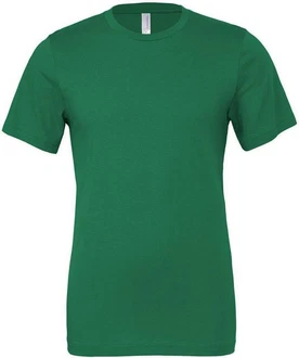 Bella + Canvas Unisex Jersey Short Sleeve T-Shirt Grün/Dunkelgrün/Türkis
