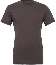 Bella + Canvas Unisex Jersey Short Sleeve T-Shirt Grau/Dunkelgrau/Braun/Khaki/Dunkelbraun/Dunkelgrün