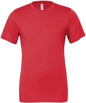 Bella + Canvas Unisex Jersey Short Sleeve T-Shirt Rot Bella + Canvas Unisex Jersey Short Sleeve T-Shirt Rot