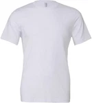 Bella + Canvas Unisex Jersey Short Sleeve T-Shirt Grau/Weiß