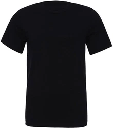 Bella + Canvas Unisex Jersey Short Sleeve T-Shirt Dunkelblau/Schwarz