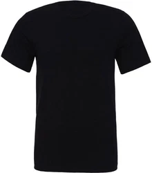 Bella + Canvas Unisex Jersey Short Sleeve T-Shirt Dunkelblau/Schwarz