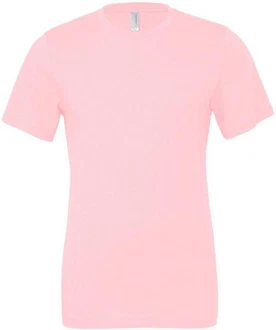 Bella + Canvas Unisex Jersey Short Sleeve T-Shirt Rosa Bella + Canvas Unisex Jersey Short Sleeve T-Shirt Rosa