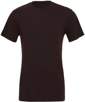Bella + Canvas Unisex Jersey Short Sleeve T-Shirt Dunkelbraun/Dunkelrot/Lila/Bordeaux/Braun