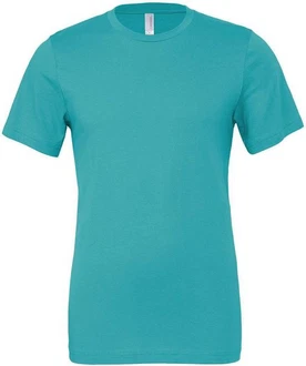 Bella + Canvas Unisex Jersey Short Sleeve T-Shirt Türkis/Grün Bella + Canvas Unisex Jersey Short Sleeve T-Shirt Türkis/Grün