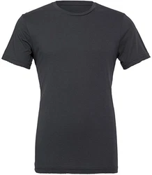 Bella + Canvas Unisex Jersey Short Sleeve T-Shirt Dunkelgrau/Grau