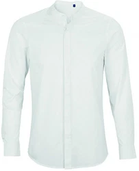 Neoblu Jackenblazer Herren Mao Collar Shirt Bart Businesshemd 
