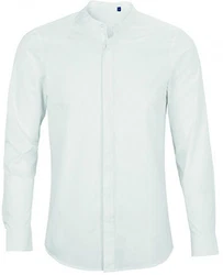 Neoblu Jackenblazer Herren Mao Collar Shirt Bart Businesshemd 
