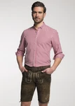 Spieth & Wensky Trachtenhemd TG Detmold Rot/Dunkelrot/Bordeaux