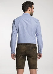 Spieth & Wensky Trachtenhemd TG Detmold Hellblau/Blau