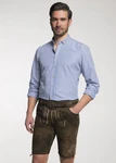 Spieth & Wensky Trachtenhemd TG Detmold Hellblau/Blau