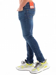Diesel Slim-fit Jeans Style D-Luster IHAR Blau/Hellblau