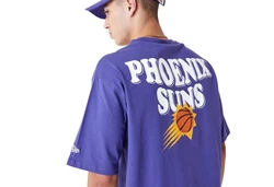 New Era T-Shirt NBA Phoenix Suns Dunkelblau/Lila